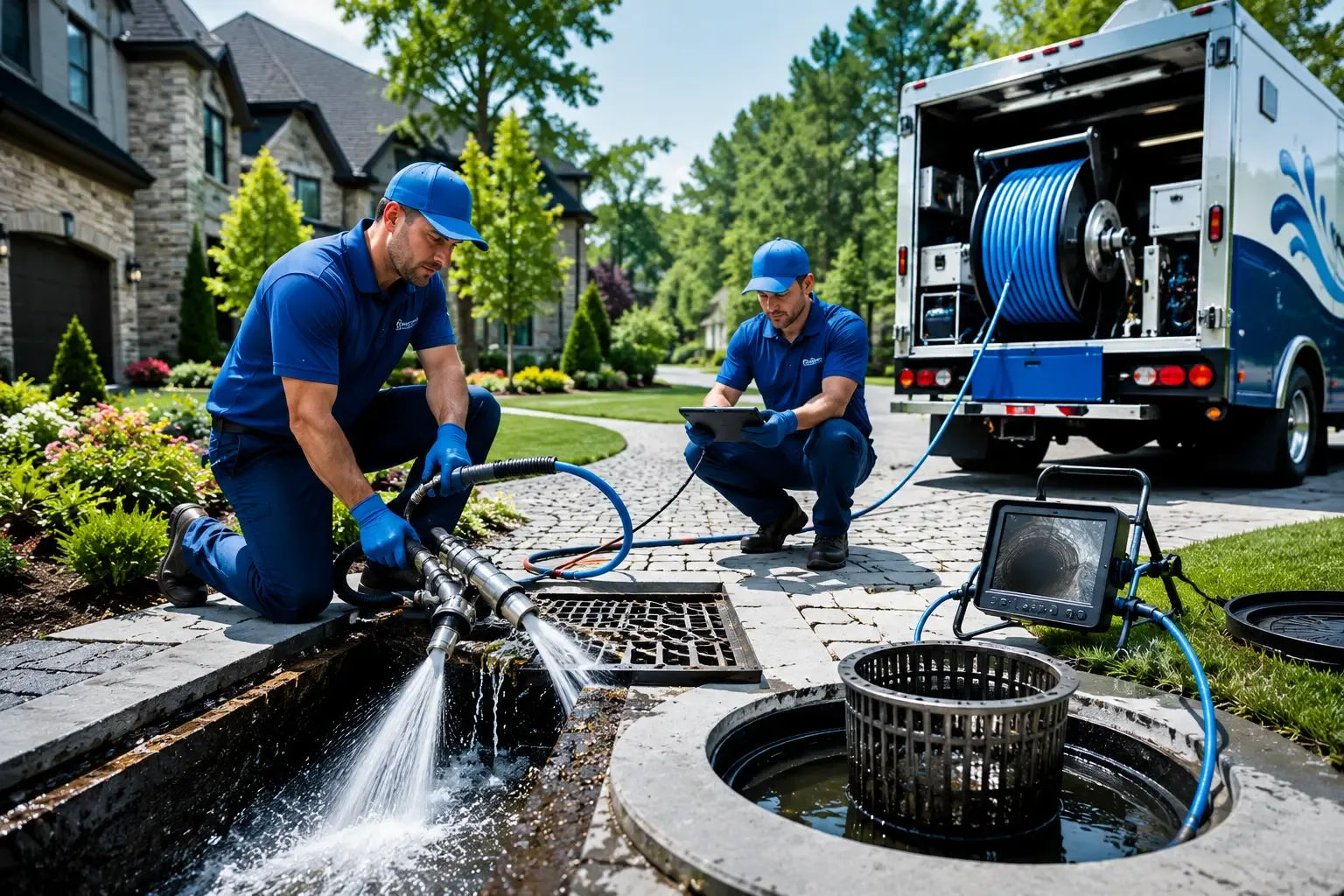 Local outdoor drain cleaning professionals in Lisbon, ND